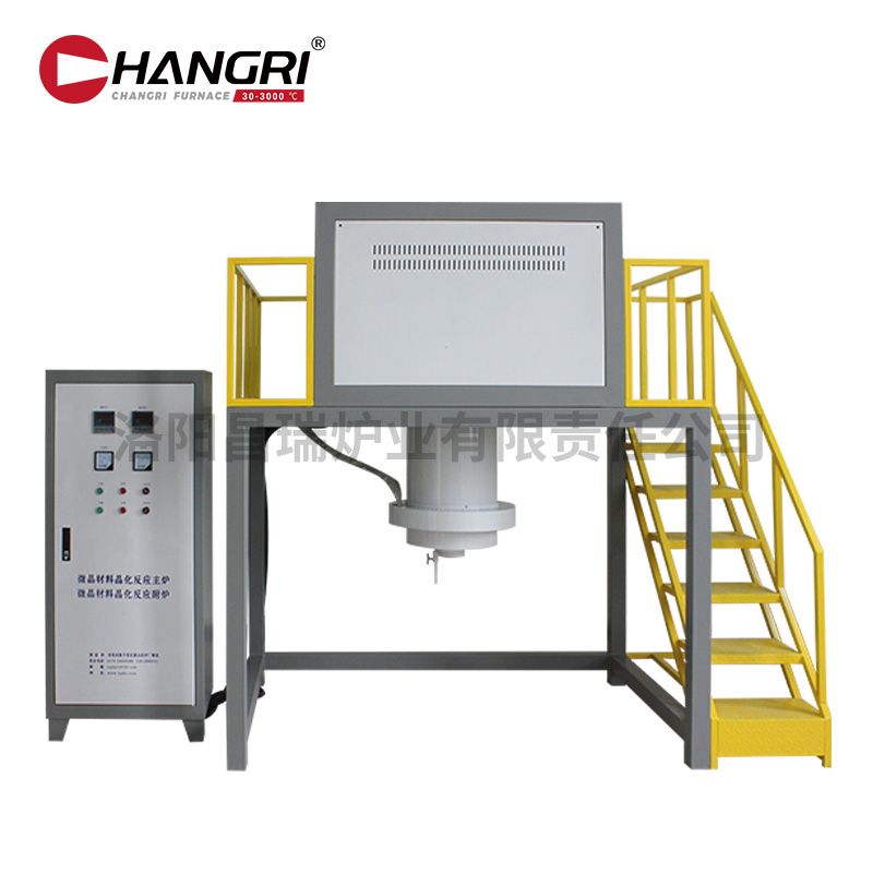 異形定製（zhì）爐（lú）1800℃400X400X4000罩式爐微晶材料晶化反應爐內放（fàng）鉑金坩堝