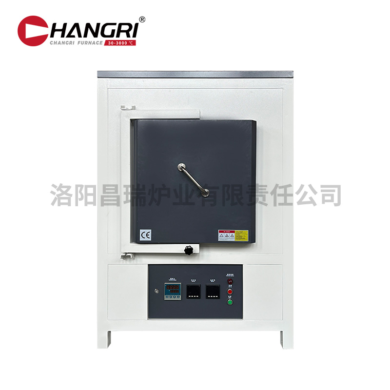 箱式爐1800℃尺寸500X400X400爐膛剛玉磚新顏色灰（huī）白
