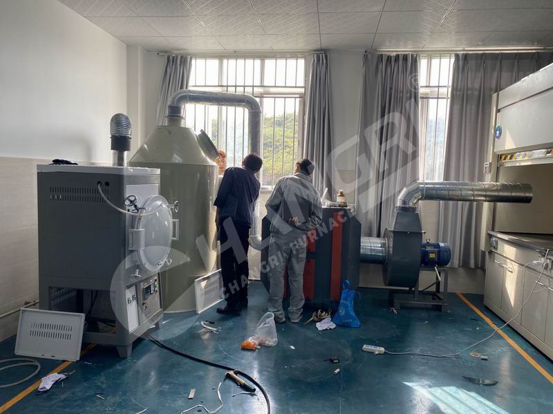 四川眉山尾氣處理氣氛爐客戶案例